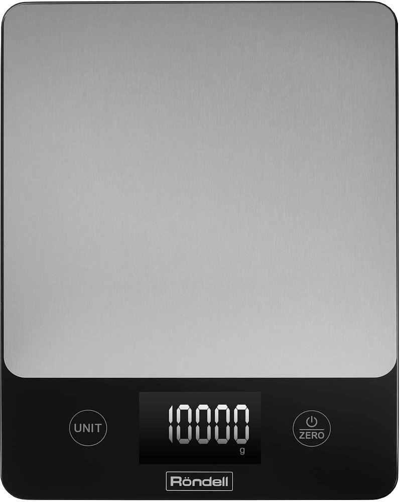 Весы кухонные Rondell RDE-1553 серебристые - фото 1